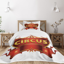Carnival Sign Nightlife Bedspread Set