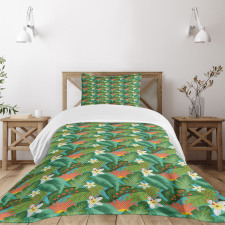 Close up Exotic Plantation Bedspread Set