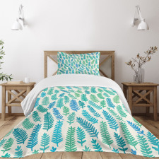 Branch Trees Summer Forest Bedspread Set