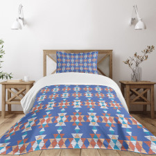 Retro Native Triangular Art Bedspread Set