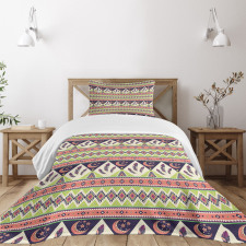 Crescent Stars and Feathers Bedspread Set