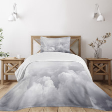 Dark Clouds Moody Sky Bedspread Set