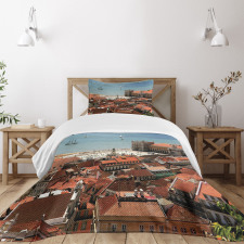 Nostalgic Lisbon City Bedspread Set