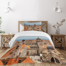 Old City of Dubrovnik Bedspread Set