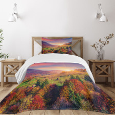 Morning in Mountain Tree Bedspread Set