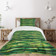 Tree Stems Spa Bedspread Set