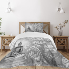 Ornamental Old Ancient Bedspread Set