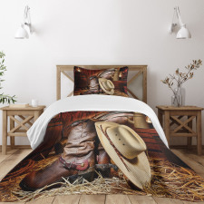 America Retro Rodeo Bedspread Set