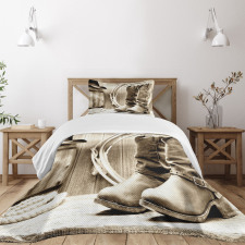 Wild Vintage Rodeo Bedspread Set