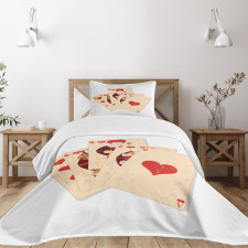 Gambler Queen Bedspread Set