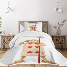 Playing Card Bedspread Set