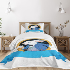 Rabbit Bunny Bedspread Set