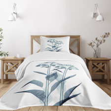 Flowers X-Ray Vision Bedspread Set