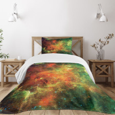 Cosmos Space Planet Bedspread Set