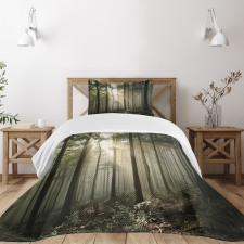 Wild Forest Woodland Bedspread Set