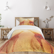 Tropic Giraffes Bedspread Set
