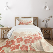 Hawaii Flowers Tropical Bedspread Set