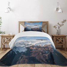 Mountain Flying Eagle Bedspread Set