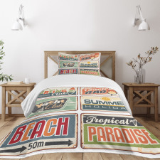 Summer Holiday Vintage Bedspread Set