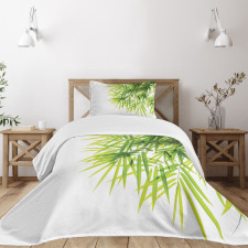 Bamboo Leaf Peace Bedspread Set