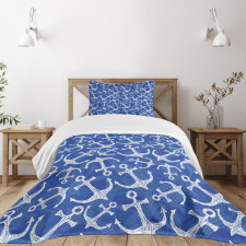 Marine Life Equipments Bedspread Set