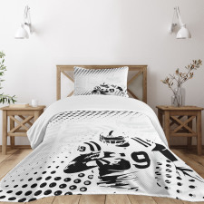 Character Running Passing Bedspread Set