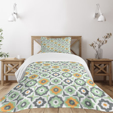 Lotus Floral Bedspread Set