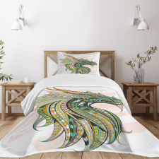 Grunge Celtic Bedspread Set