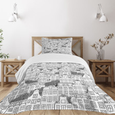 European Houses Urban Bedspread Set