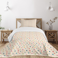 Colorful Stars Stellar Bedspread Set