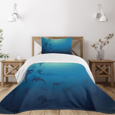 Hammerhead Shark Bedspread Set