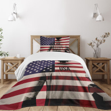 Soccer Player Bedspread Set