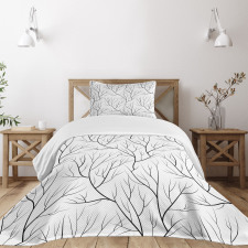 Winter Tree Bedspread Set