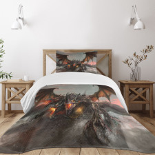 Dragon Monster Bedspread Set