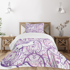 Magic Fairytale Forest Bedspread Set