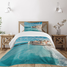 Seascape Ocean Coast Bedspread Set