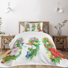 Tropic Christmas Bedspread Set