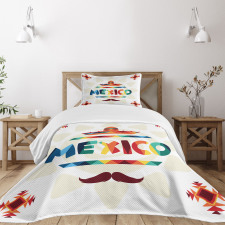 Sombrero Aztec Bedspread Set