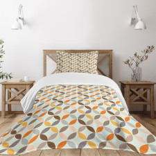 Angled Cyclic Tile Bedspread Set