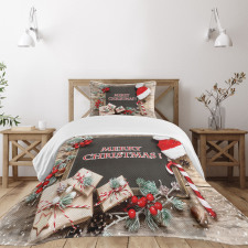 Noel Concept on Board Bedspread Set