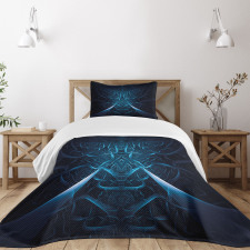 Abstract Spooky Effect Bedspread Set