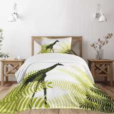 National Park Giraffe Bedspread Set