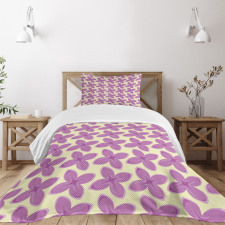 Fresh Floret Buds Bedspread Set