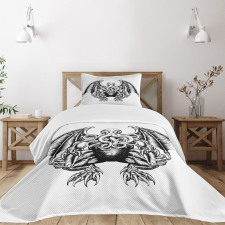 Cosmic Evil Monster Bedspread Set