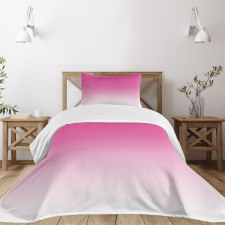 Digital Hot Pink Design Bedspread Set