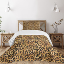 Leopard Print Bedspread Set