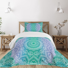 Mandala Geometric Bedspread Set