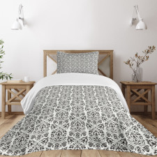 Floral Paisley Oriental Bedspread Set