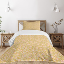 Romantic Rose Petal Bedspread Set