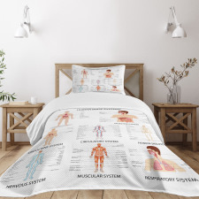 Different Bodies Bedspread Set